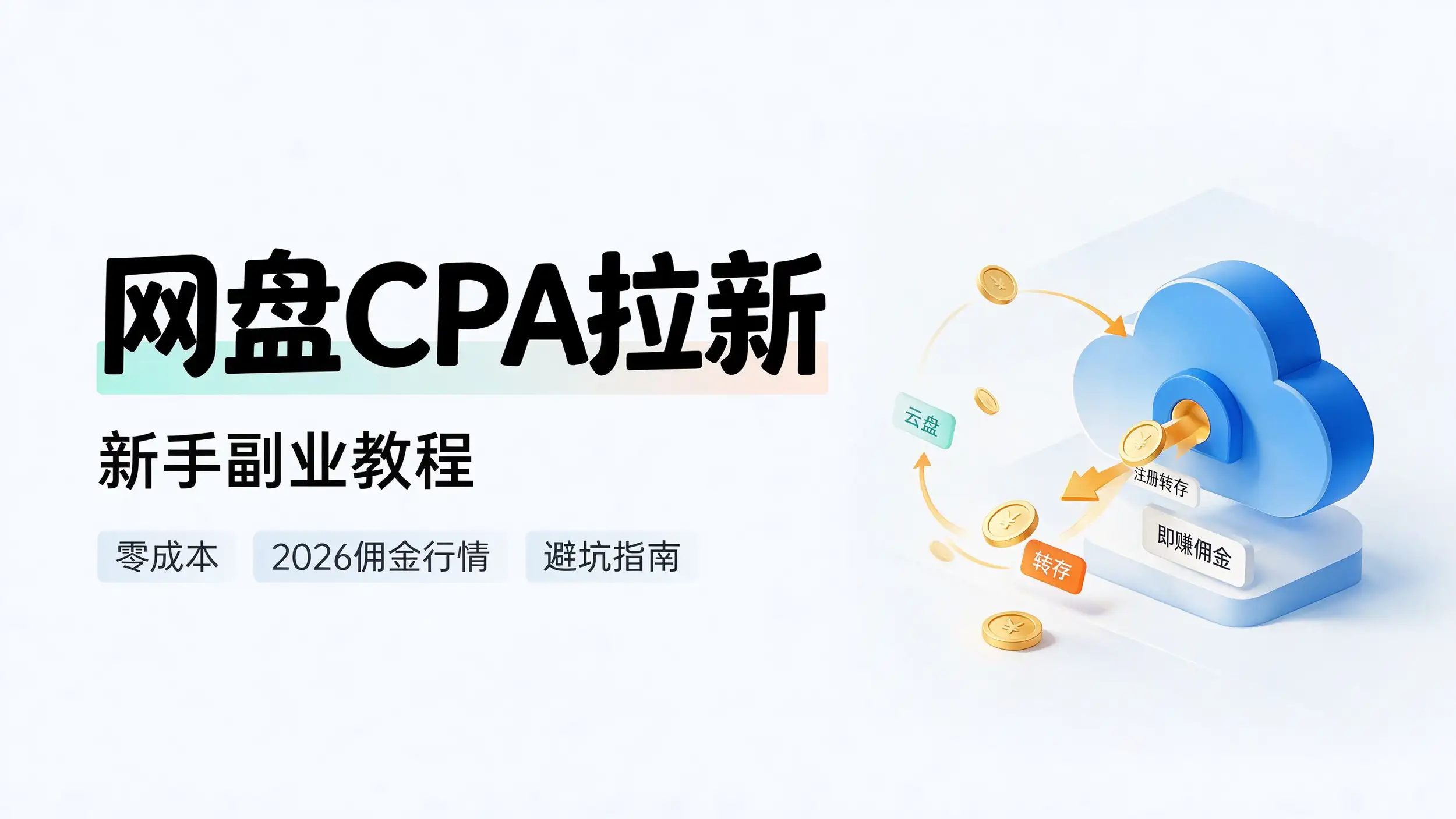 网盘赚钱怎么赚钱？网盘拉新新手教程：正规平台、玩法与避坑-晚风随笔